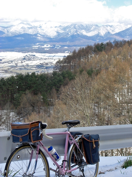 (日本語) 雪と桜の秋葉街道ツーリング・1日目