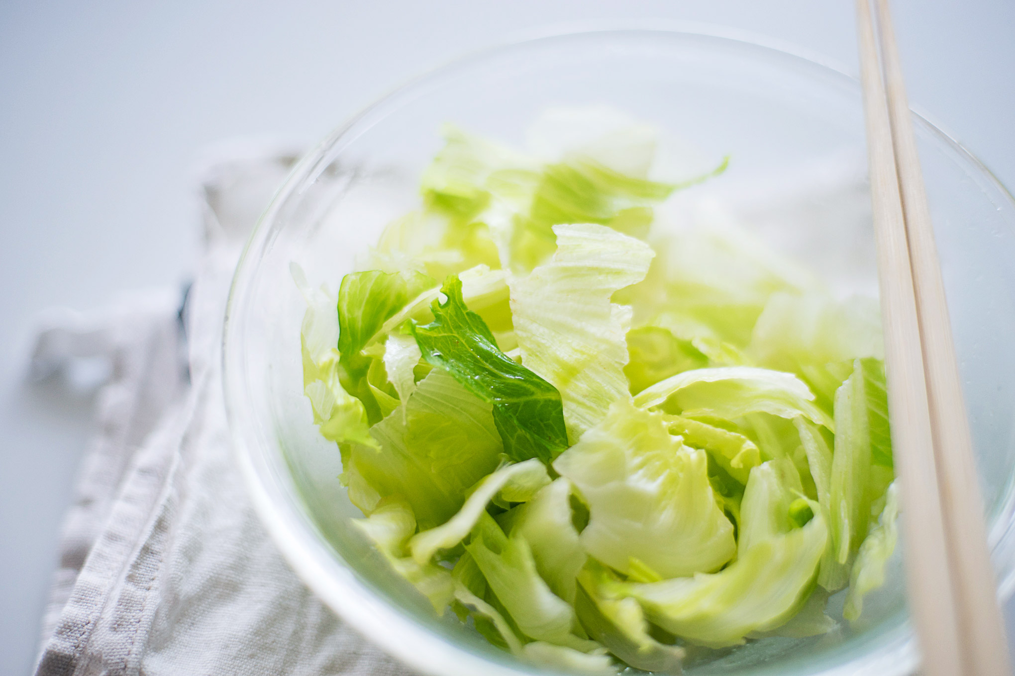 食べきれないレタスはちぎってオリーブオイルで和える作り置きがおすすめ 曲げわっぱな日々